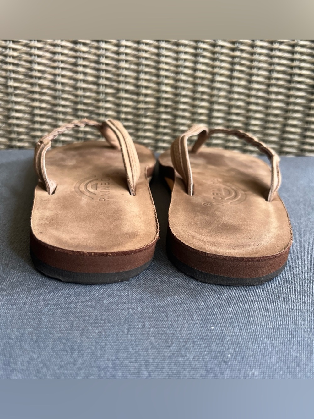 Rainbow Flirty Braidy leather sandal wms S 5.5-6.5 - Picture 3 of 7